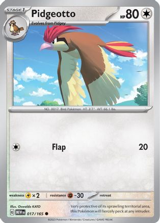 Pidgeotto 17 - SV Scarlet & Violet 151