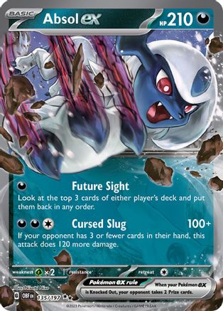 Absol ex - 135/197 135 - SV03 Obsidian Flames Holofoil