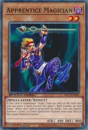 Apprentice Magician - SBC1-ENA09 - Speed Duel: Streets of Battle City 1st Edition