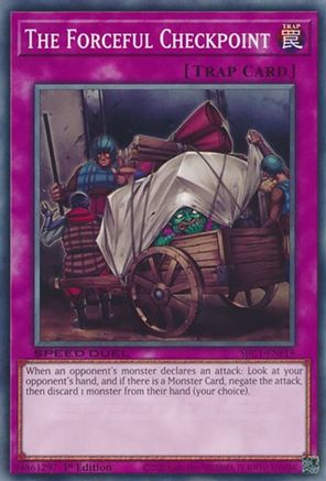 The Forceful Checkpoint - SBC1-ENF19 - Speed Duel: Streets of Battle City 1st Edition