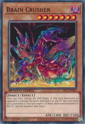 Brain Crusher - SBC1-ENI02 - Speed Duel: Streets of Battle City 1st Edition