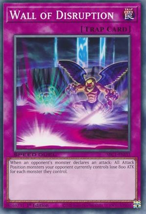Wall of Disruption - SBC1-ENI33 - Speed Duel: Streets of Battle City 1st Edition