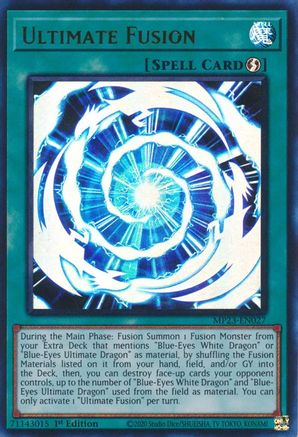 Ultimate Fusion (MP23-EN027) - 25th Anniversary Tin: Dueling Heroes Mega Pack 1st Edition