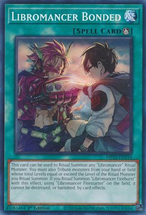 Libromancer Bonded (MP23-EN114) - 25th Anniversary Tin: Dueling Heroes Mega Pack 1st Edition
