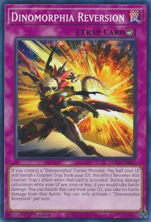Dinomorphia Reversion (MP23-EN042) - 25th Anniversary Tin: Dueling Heroes Mega Pack 1st Edition