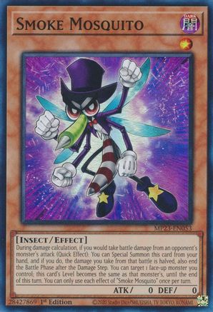 Smoke Mosquito (MP23-EN053) - 25th Anniversary Tin: Dueling Heroes Mega Pack 1st Edition