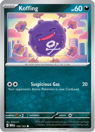Koffing 109 - SV Scarlet & Violet 151