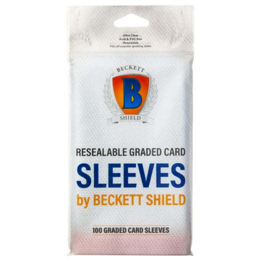 Beckett Shield Graded Card Sleeves (100)
