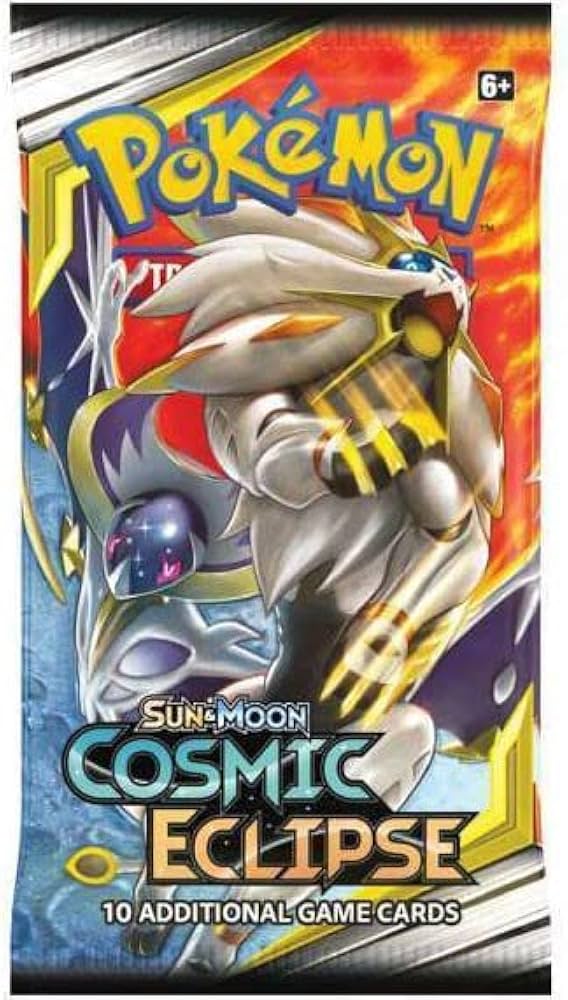 POKEMON Sun and Moon Cosmic Eclipse Booster Pack (w)
