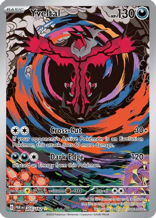 Yveltal - 205/182 - SV04 Paradox Rift Holofoil