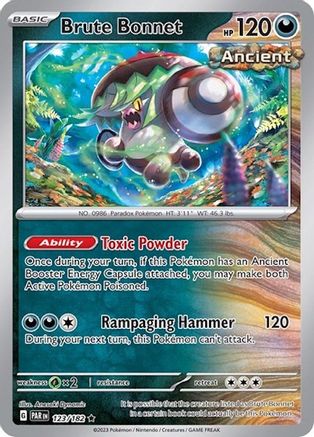 Brute Bonnet - 123/182 (Cosmos Holo) 123 - Miscellaneous Cards & Products Holofoil