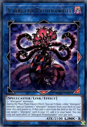 Altergeist Primebanshee (MZMI-EN067) - Maze of Millennia 1st Edition