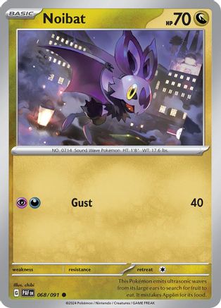 Noibat - 068/091 68 - SV Paldean Fates