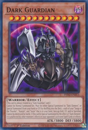 Dark Guardian (PHNI-EN013) - Phantom Nightmare 1st Edition
