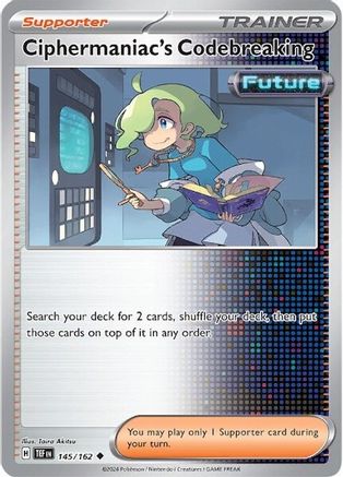 Ciphermaniac's Codebreaking - 145/162 145 - SV05 Temporal Forces