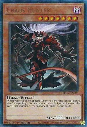 Chaos Hunter (PUR) (RA02-EN007) - 25th Anniversary Rarity Collection II 1st Edition