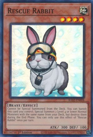 Rescue Rabbit (RA02-EN008) - 25th Anniversary Rarity Collection II 1st Edition