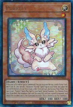 Purrely (PUR) (RA02-EN018) - 25th Anniversary Rarity Collection II 1st Edition