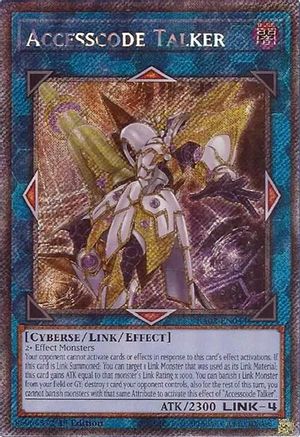 Accesscode Talker (Platinum Secret Rare) (RA02-EN044) - 25th Anniversary Rarity Collection II 1st Edition
