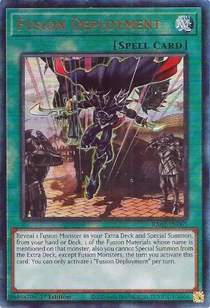 Fusion Deployment (PUR) (RA02-EN065) - 25th Anniversary Rarity Collection II 1st Edition