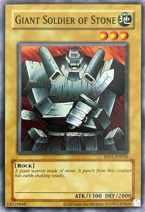 Giant Soldier of Stone (RP01-EN010) - Retro Pack (2020 Date Reprint) Unlimited
