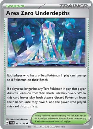 Area Zero Underdepths - 131/142 131 - SV07 Stellar Crown Reverse Holofoil