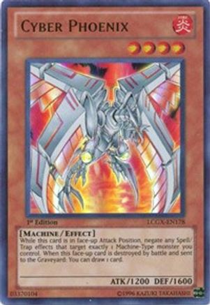 Cyber Phoenix (LCGX-EN178) - Legendary Collection 2 Unlimited
