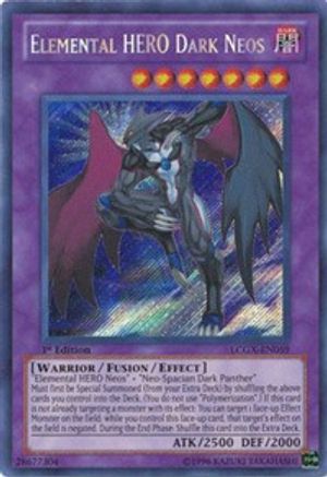 Elemental HERO Dark Neos (LCGX-EN059) - Legendary Collection 2 1st Edition