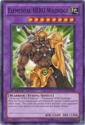 Elemental HERO Wildedge (LCGX-EN049) - Legendary Collection 2 Unlimited