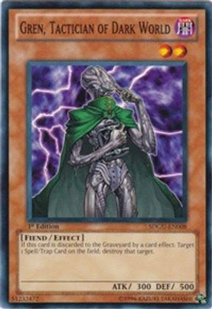 Gren, Tactician of Dark World - SDGU-EN008 - Structure Deck: Gates of the Underworld Unlimited