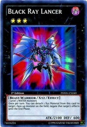Black Ray Lancer (PHSW-EN040) - Photon Shockwave 1st Edition