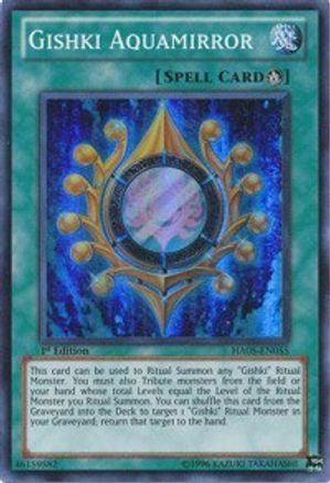 Gishki Aquamirror - HA05-EN055 - Hidden Arsenal 5: Steelswarm Invasion 1st Edition