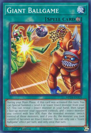 Giant Ballgame (MP24-EN325) - 25th Anniversary Tin: Dueling Mirrors 1st Edition