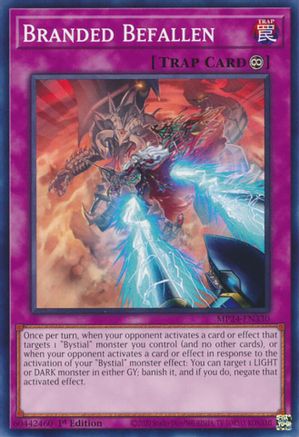 Branded Befallen (MP24-EN330) - 25th Anniversary Tin: Dueling Mirrors 1st Edition