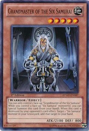 Grandmaster of the Six Samurai - RYMP-EN087 - Ra Yellow Mega Pack 1st Edition