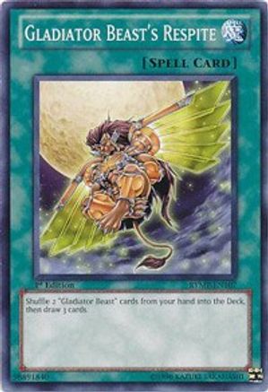 Gladiator Beast's Respite (RYMP-EN107) - Ra Yellow Mega Pack 1st Edition