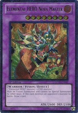 Elemental HERO Nova Master (UTR) (GENF-EN093) - Generation Force 1st Edition