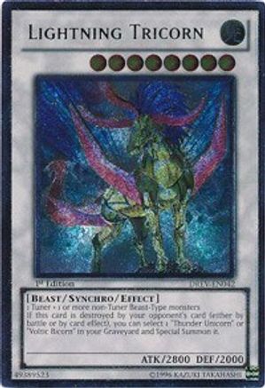 Lightning Tricorn (UTR) (DREV-EN042) - Duelist Revolution Unlimited
