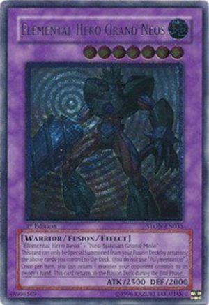 Elemental Hero Grand Neos (UTR) (STON-EN035) - Strike of Neos Unlimited