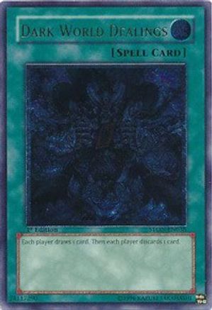 Dark World Dealings (UTR) (STON-EN038) - Strike of Neos 1st Edition