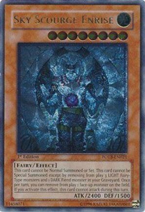 Sky Scourge Enrise (UTR) (FOTB-EN021) - Force of the Breaker 1st Edition
