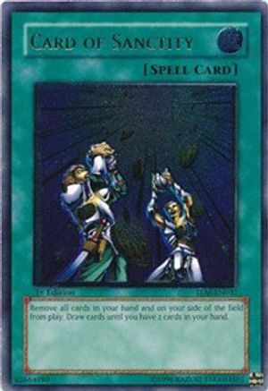 Card of Sanctity (UTR) - TLM-EN037 - The Lost Millennium Unlimited