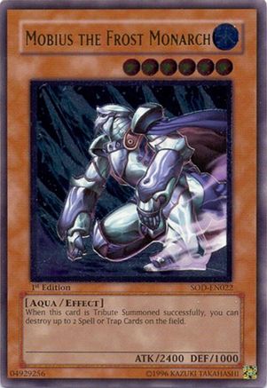 Mobius the Frost Monarch (UTR) (SOD-EN022) - Soul of the Duelist Unlimited