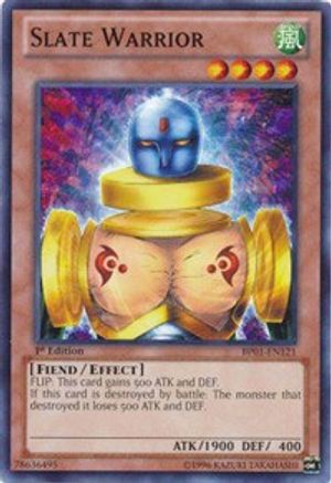Slate Warrior (BP01-EN121) - Battle Pack: Epic Dawn 1st Edition