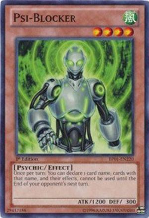 Psi-Blocker (BP01-EN220) - Battle Pack: Epic Dawn 1st Edition