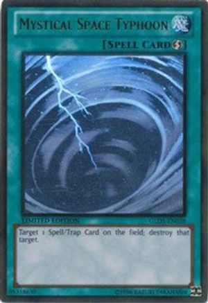 Mystical Space Typhoon (GLD5-EN038) - Gold Series: Haunted Mine Limited