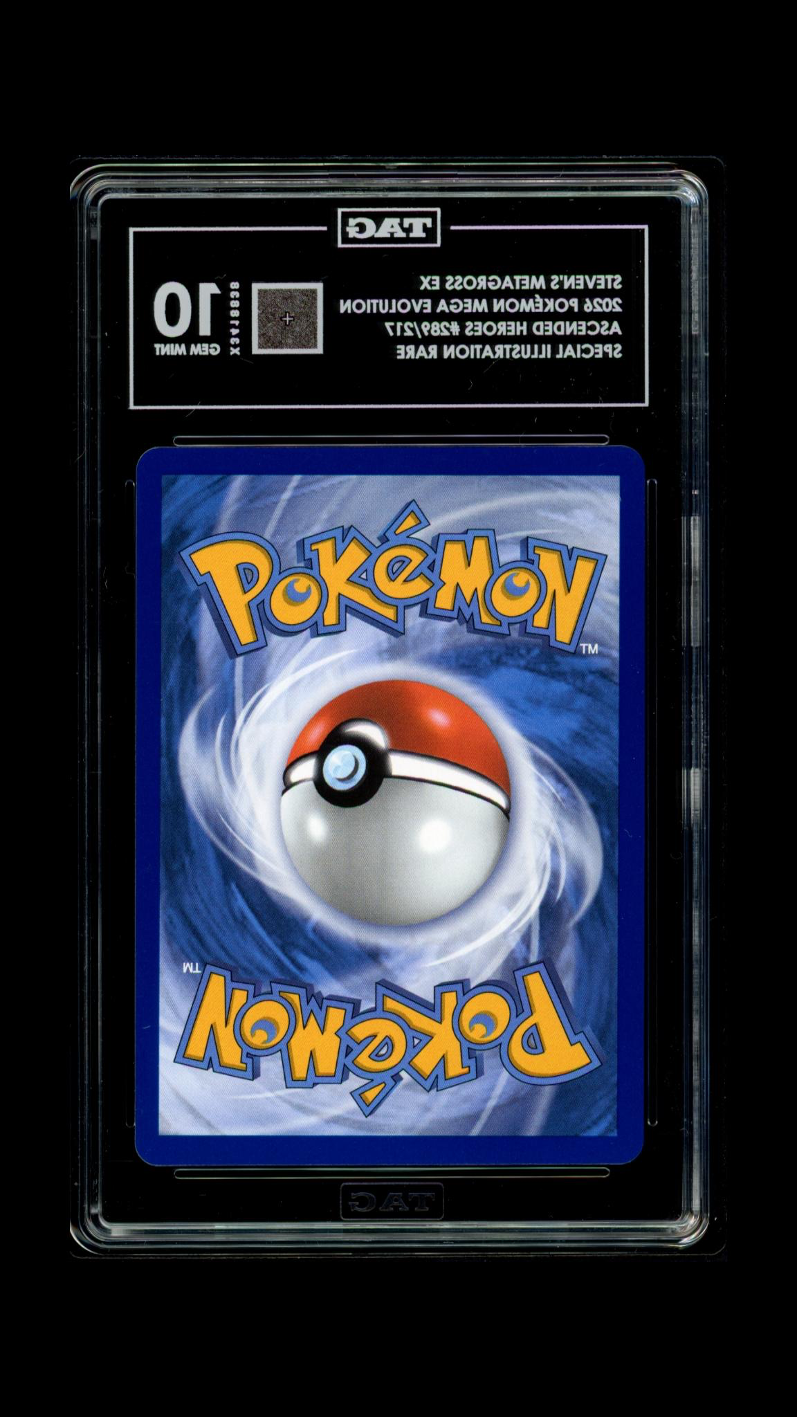 Pokemon Steven's Metagross EX Ascended Heroes ASC 289/217 TAG 10