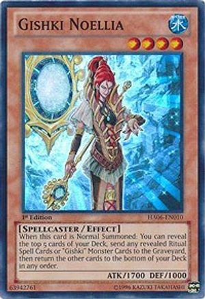 Gishki Noellia - HA06-EN010 - Hidden Arsenal 6: Omega Xyz 1st Edition