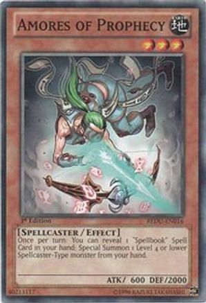 Amores of Prophecy - REDU-EN016 - Return of the Duelist 1st Edition