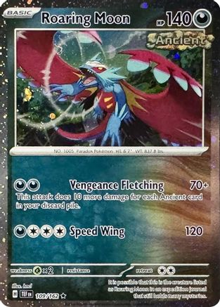Roaring Moon - 109/162 (Cosmos Holo) 109 - Miscellaneous Cards & Products Holofoil
